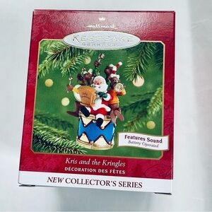 Hallmark Keepsake Kris and the Kringles Christmas Tree Ornament 2001